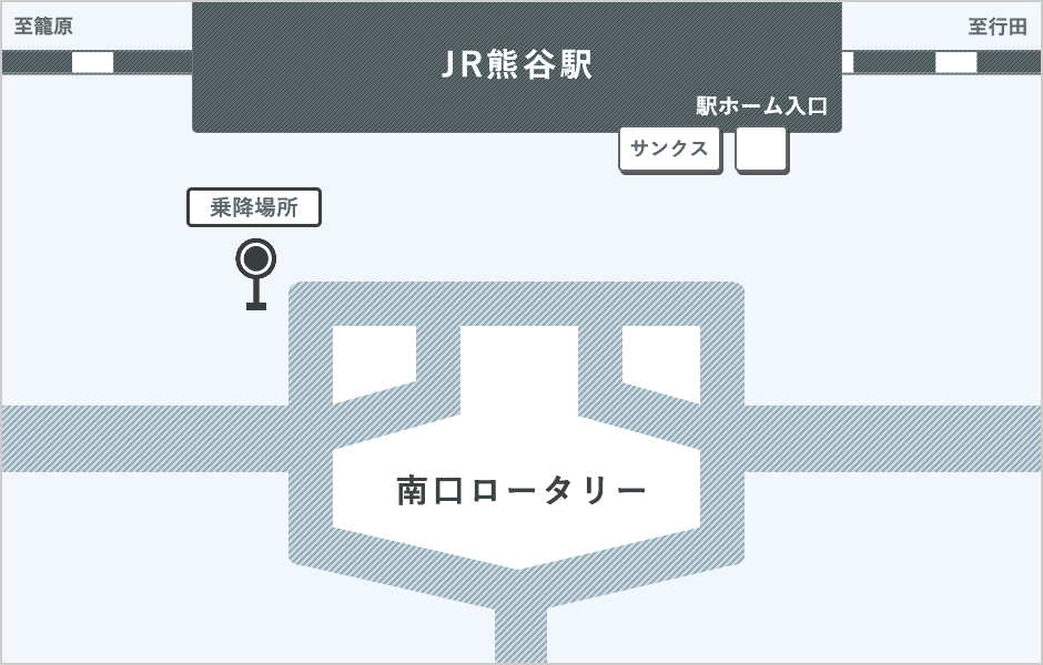 熊谷駅南口 森林公園西口 森林公園駅 国際十王交通 熊谷駅南口 森林公園西口 森林公園駅 国際十王交通